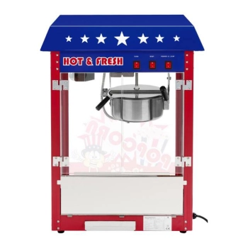  Maszyna do popcornu z niebieskim daszkiem TEFLON 1600W - zdj. dodatkowe 7