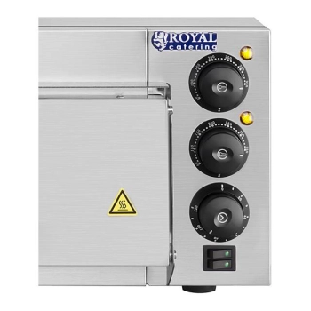  Piec do pizzy 1x40cm jednokomorowy 2000W 230V Timer 120min Royal Catering - zdj. dodatkowe 5