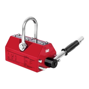  Ręczny podnośnik chwytak magnetyczny do blach i profili do 2000kg 2T - zdj. dodatkowe 1