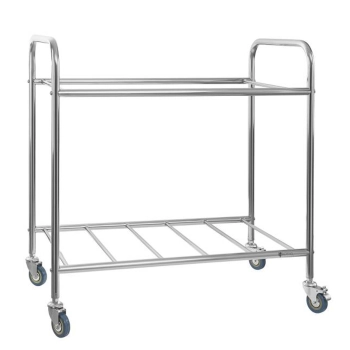  Wózek na brudne pranie stal nierdzewna 250L - zdj. dodatkowe 3