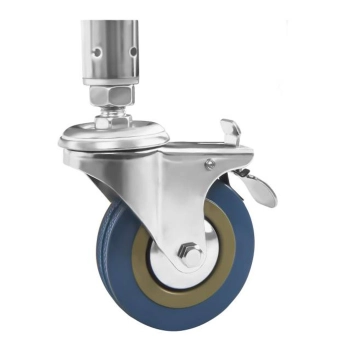  Wózek na brudne pranie składany nierdzewny 200L - zdj. dodatkowe 3