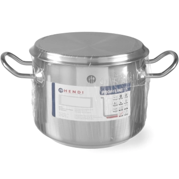  Garnek niski Profi Line z pokrywką 2,8 l śr. 200 x 90 h - Hendi 830208 - zdj. dodatkowe 2