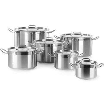  Garnek niski Profi Line z pokrywką 2,8 l śr. 200 x 90 h - Hendi 830208 - zdj. dodatkowe 8