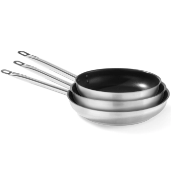  Patelnia nieprzywierająca Profi Line bez pokrywki 2 l śr. 240 mm - Hendi 835401 - zdj. dodatkowe 1