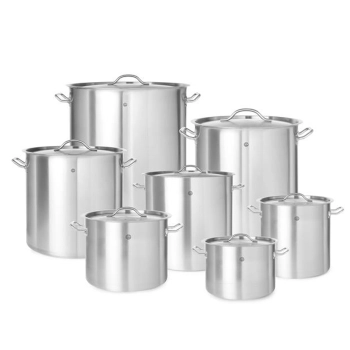  Garnek średni z pokrywką Budget Line 9 l 250x180 - Hendi 832820 - zdj. dodatkowe 1