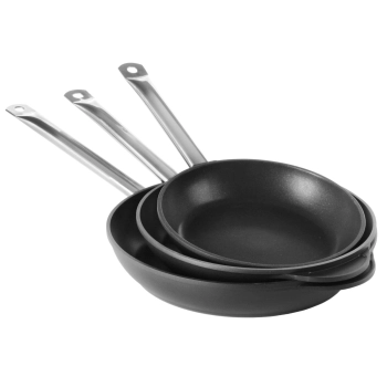  Patelnia indukcyjna Profi Line z odlewu aluminium powlekana tytanem śr. 280 mm - Hendi 629253 - zdj. dodatkowe 9