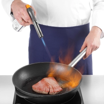  Patelnia indukcyjna Profi Line z odlewu aluminium powlekana tytanem śr. 320 mm - Hendi 629345 - zdj. dodatkowe 5