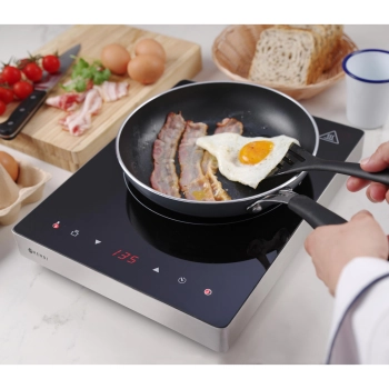  Patelnia aluminiowa z powłoką Teflon Platinum Professional nieprzywierającą śr. 24 cm - Hendi 621110 - zdj. dodatkowe 9