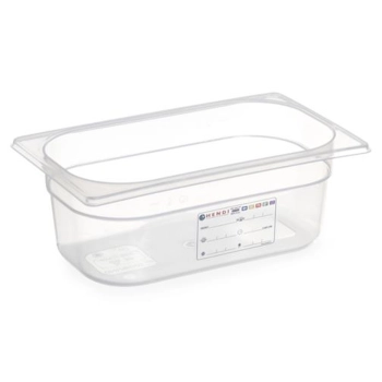 Pojemnik z polipropylenu GN 1/4 wys. 150 mm - Hendi 880364