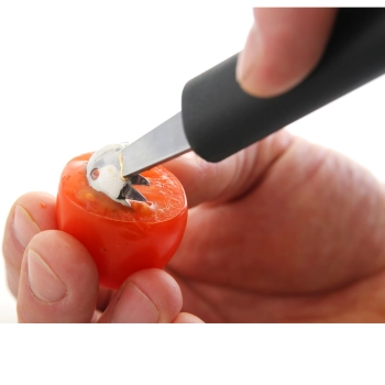  Nóż dekoracyjny do kulek ze stali nierdzewnej karbowany - Hendi 856024 - zdj. dodatkowe 1