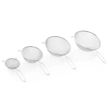  Sito sitko gęste stalowe do przecedzania i przecierania śr. 120 mm - Hendi 635001 - zdj. dodatkowe 2