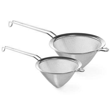  Sito chińskie stożkowe z gęstą siatką ze stali śr.180mm- Hendi 647509 - zdj. dodatkowe 1