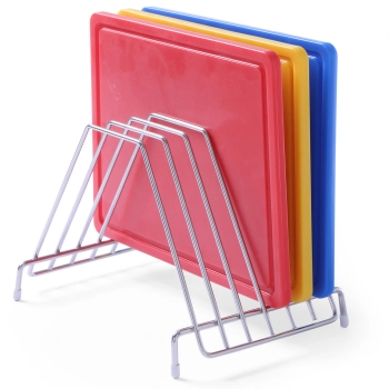  Stojak na deski do krojenia stal nierdzewna - 6 desek - Hendi 826201 - zdj. dodatkowe 1