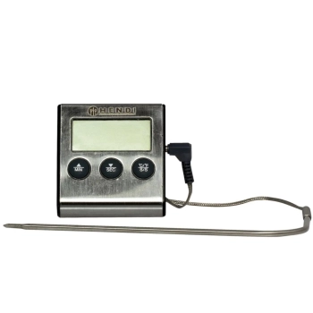  Termometr gastronomiczny do pieczenia z sondą i funkcją timera - Hendi 271346 - zdj. dodatkowe 1