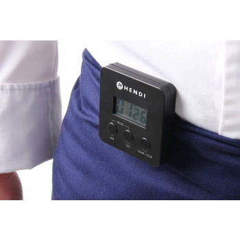  Minutnik timer kuchenny cyfrowy z klipsem - Hendi 271155 - zdj. dodatkowe 2