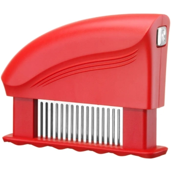 Maszynka kotleciarka do zmiękczania mięsa czerwona Profi Line - Hendi 843451