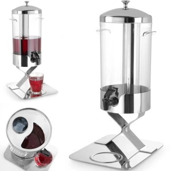 Dyspenser dozownik do soków i napojów chłodzony lodem 5L - Hendi 425190