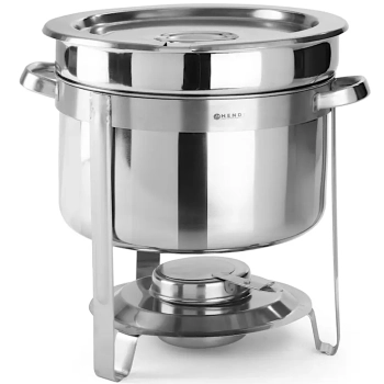Podgrzewacz na pastę stołowy do zupy stalowy 10 l- Hendi 472507
