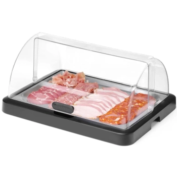  Witrynka do ekspozycji potraw chłodzona wkładami 46x35x22cm - UNIQ Hendi 871805 - zdj. dodatkowe 5