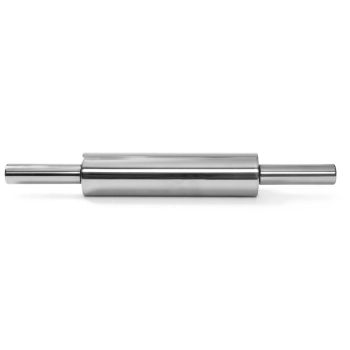 Wałek do ciasta ze stali nierdzewnej śr. 65mm dł. 250/470mm - Hendi 515006