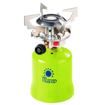  Kuchenka turystyczna na gaz na kartusze gazowe nakłuwane FOCUS piezo zapalnik 1.4kW - zdj. dodatkowe 1