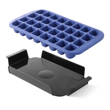  Barmańska foremka do kostek lodu gumowa 32 kostki - Hendi 679005 - zdj. dodatkowe 1