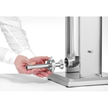  Nadziewarka napełniacz do kiełbasy pionowa stal nierdzewna Profi Line 7L - Hendi 282090 - zdj. dodatkowe 7