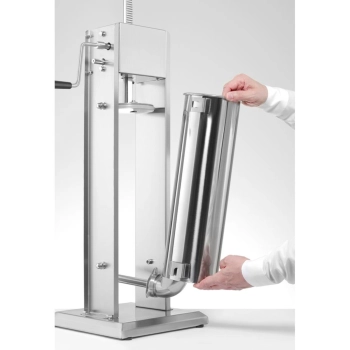  Nadziewarka napełniacz do kiełbasy pionowa stal nierdzewna Profi Line 7L - Hendi 282090 - zdj. dodatkowe 8