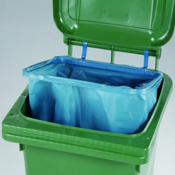  Metalowa ramka do zamocowania worka na śmieci na koszu kuble 120L - zdj. dodatkowe 3