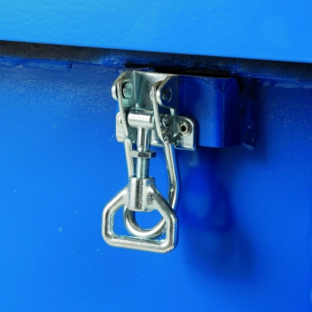  Metalowy atestowany kontener kwasoodporny skrzynia na akumulatory 120x100x91cm 500L - zdj. dodatkowe 3