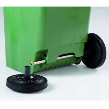  Pojemnik kubeł na odpady i śmieci ATESTY Europlast Austria - niebieski 120L - zdj. dodatkowe 2