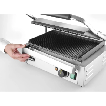  Kontakt grill kontaktowy PANINI ryflowany 2200W - Hendi 263655 - zdj. dodatkowe 9