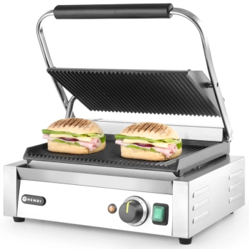  Kontakt grill kontaktowy PANINI ryflowany 2200W - Hendi 263655 - zdj. dodatkowe 2