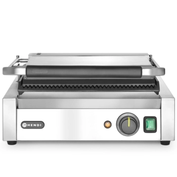 Kontakt grill kontaktowy PANINI ryflowany 2200W - Hendi 263655 - zdj. dodatkowe 4
