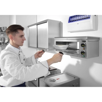  Opiekacz toster salamander do montażu na ścianie timer 30min. 2000W - Hendi 264119 - zdj. dodatkowe 1