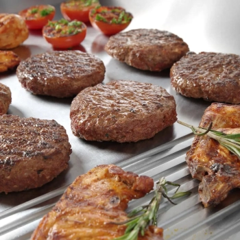  Płyta grzewcza grillowa Profi Line gładka-ryflowana podwójna do pracy ciągłej 3500W - Hendi 203163 - zdj. dodatkowe 4