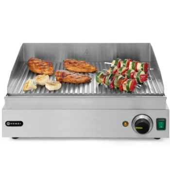  Płyta grzewcza grillowa Profi Line ryflowana do pracy ciągłej 2400W - Hendi 203170 - zdj. dodatkowe 2