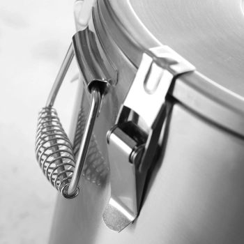  Pojemnik termiczny termos stalowy do transportu żywności 10L - Hendi 710104 - zdj. dodatkowe 3