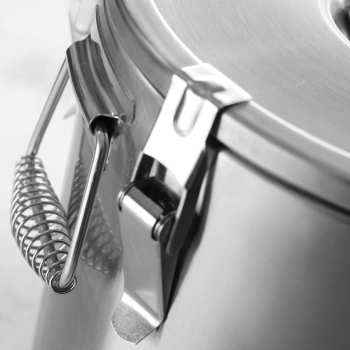  Pojemnik termiczny termos stalowy z kranem do transportu żywności 10L - Hendi 710128 - zdj. dodatkowe 1