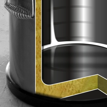  Pojemnik termiczny termos stalowy do transportu żywności 35L - Hendi 710302 - zdj. dodatkowe 6