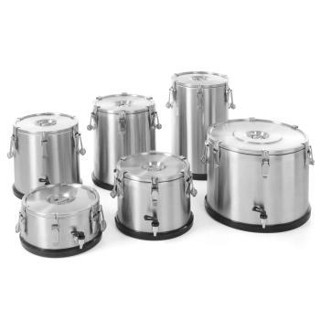  Pojemnik termiczny termos stalowy do transportu żywności 50L - Hendi 710319 - zdj. dodatkowe 8