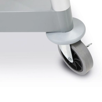  Wózek kelnerski 3-półkowy z tworzywa plastiku do 150Kg - Hendi 810200 - zdj. dodatkowe 1