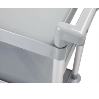  Wózek kelnerski 3-półkowy z tworzywa plastiku do 150Kg - Hendi 810200 - zdj. dodatkowe 2