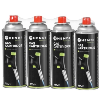  Kartusz nabój gazowy gaz do kuchenki i palnika Hendi 199039 - ZESTAW 4szt - zdj. dodatkowe 2