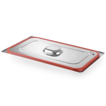  Pokrywka do pojemnika GN Profi Line z uszczelką silikonową GN1/2 265x325mm stalowa nierdzewna - Hendi 802625 - zdj. dodatkowe 3