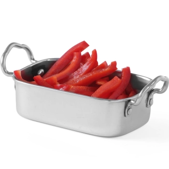  Brytfanna mała do przekąsek ze stali nierdzewnej 185x95x45mm - Hendi 426487 - zdj. dodatkowe 2