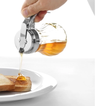  Dyspenser dozownik do miodu szklany śr. 80mm wys. 115mm - Hendi 452424 - zdj. dodatkowe 1