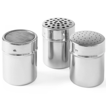  Dyspenser dozownik kuchenny z sitkiem do cukru pudru stal nierdzewna śr. 55mm wys. 75mm - Hendi 631300 - zdj. dodatkowe 1