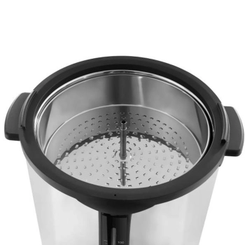  Perkolator zaparzacz do kawy i herbaty stalowy podwójne ścianki 230V 16L - zdj. dodatkowe 4