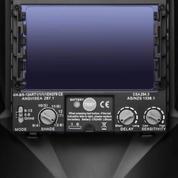  Maska przyłbica spawalnicza automatyczna samościemniająca z funkcją grind METALATOR EXPERT - zdj. dodatkowe 2